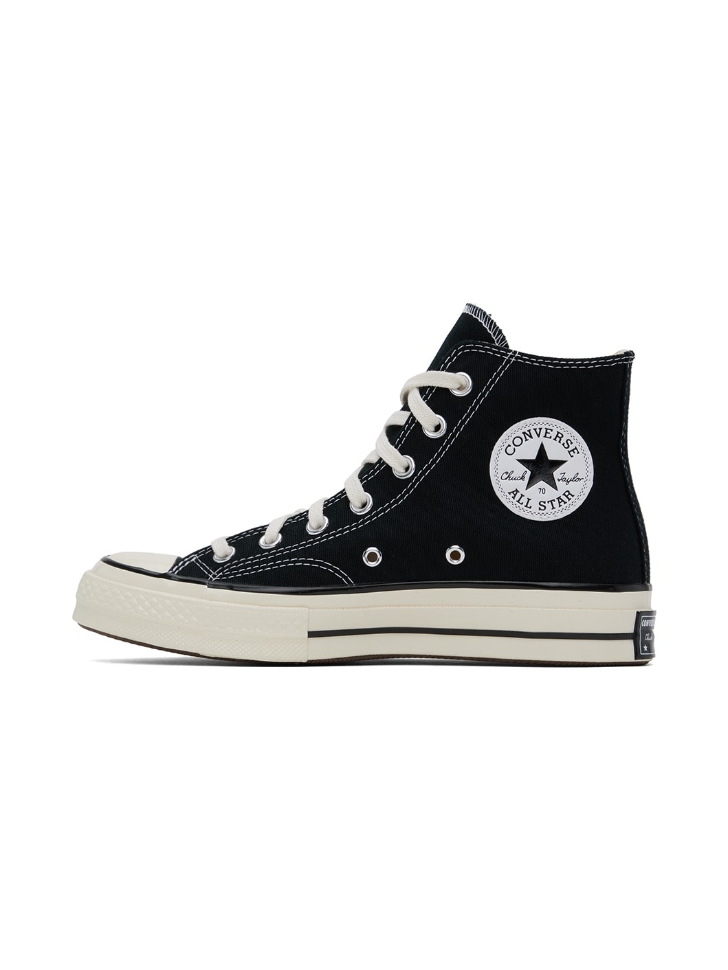 Black Chuck 70 High Top Sneakers - 5