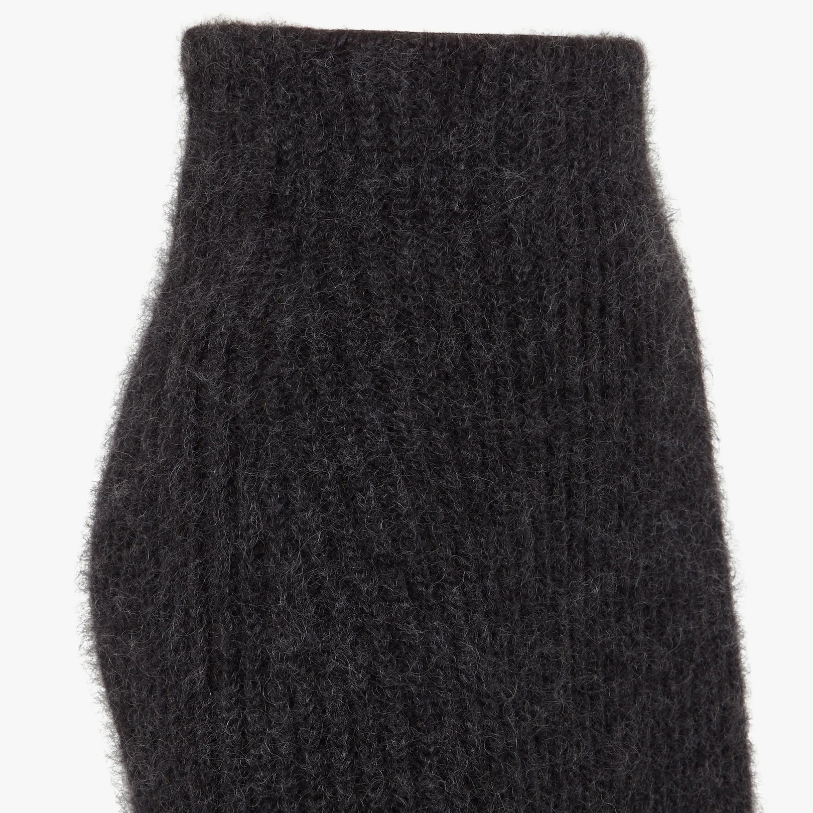 Gray mohair skirt - 3