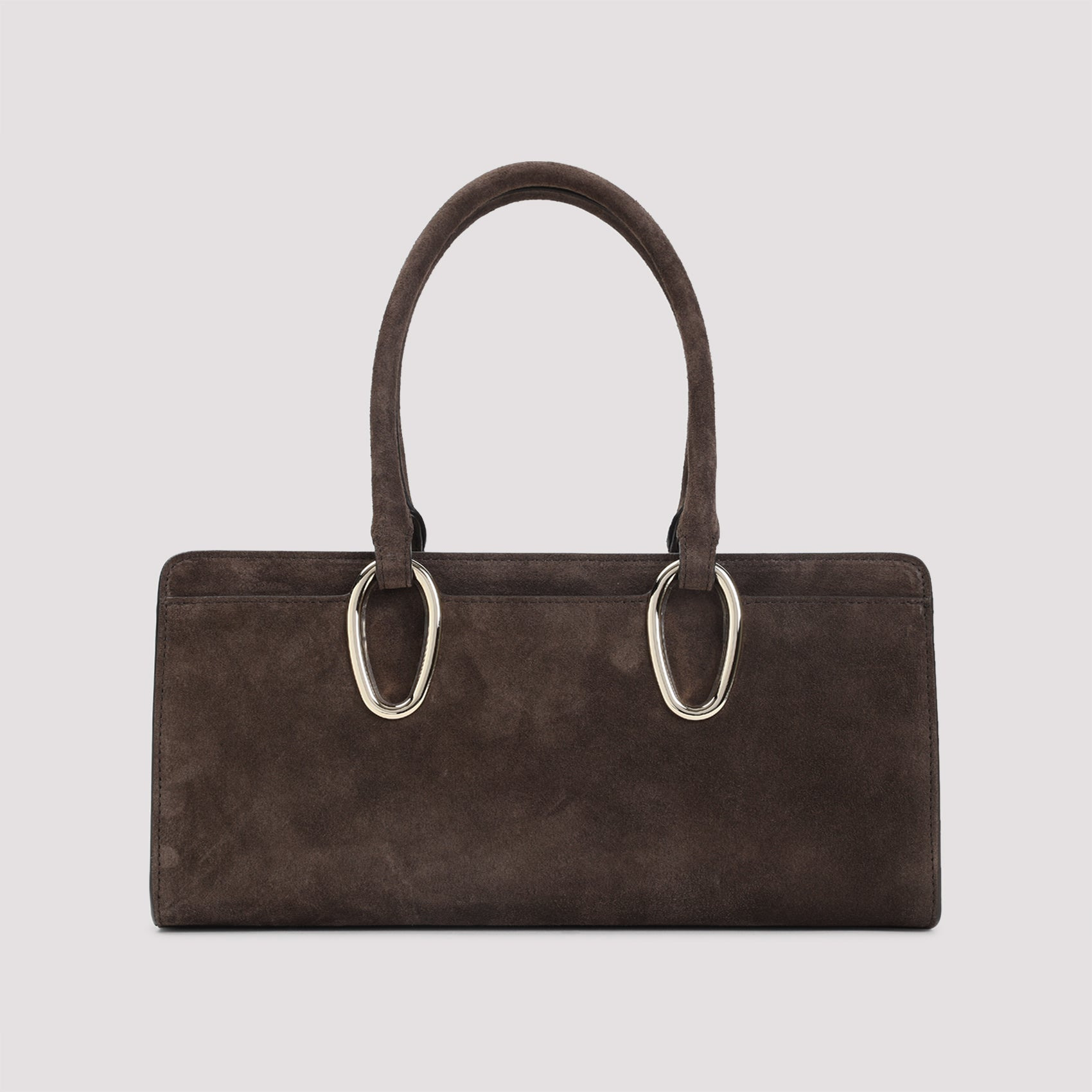 Giorgio Armani Suede Calf Leather Shoulder Bag Women - 2