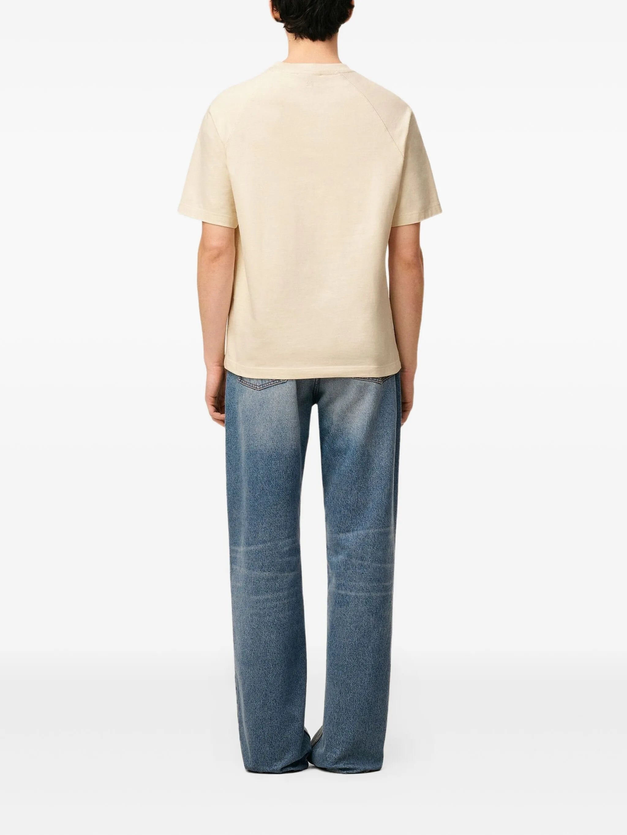 Ami Raglan-sleeve Embroidered T-shirt - 5