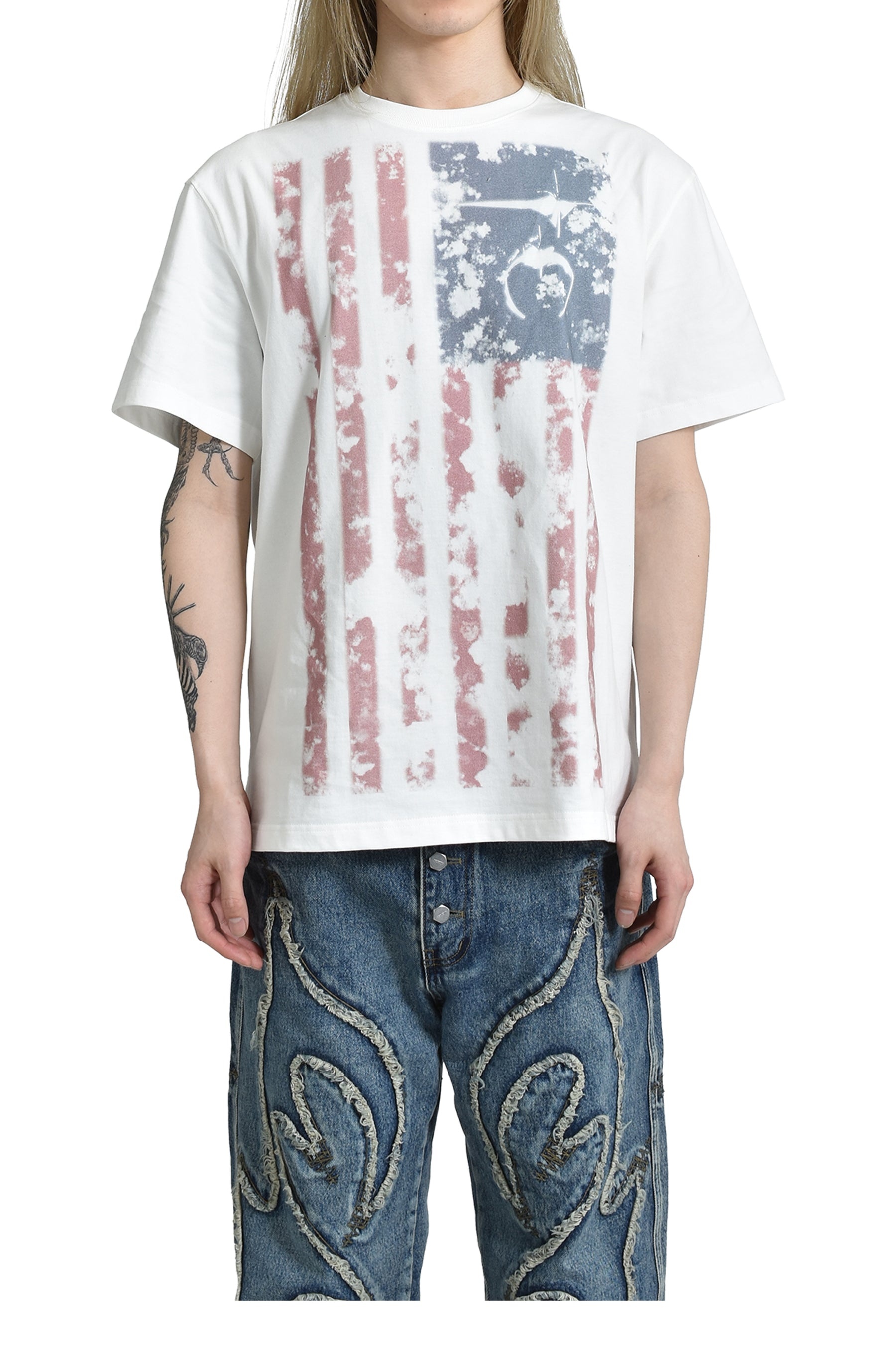 OLD GLORY T-SHIRT / WHT - 1