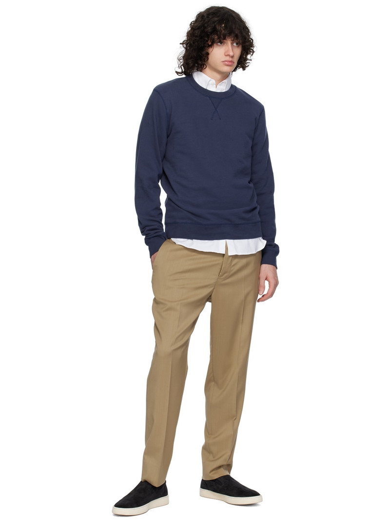 OFFICINE GÉNÉRALE Tan Hoche Trousers outlook