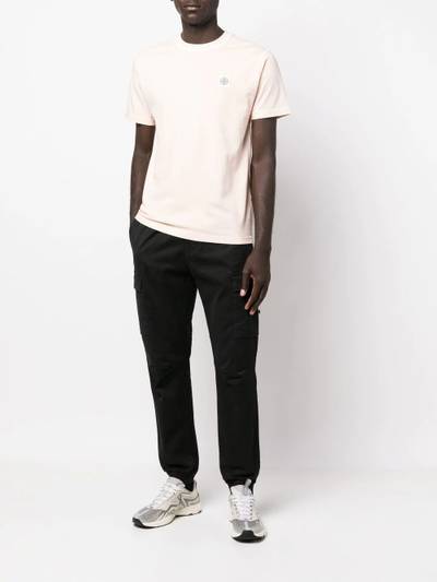 Stone Island Compass-patch cotton T-shirt outlook