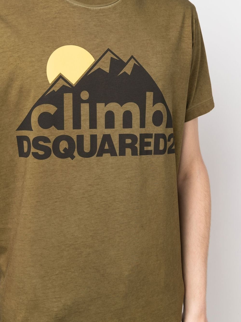 Climb logo-print T-shirt - 5