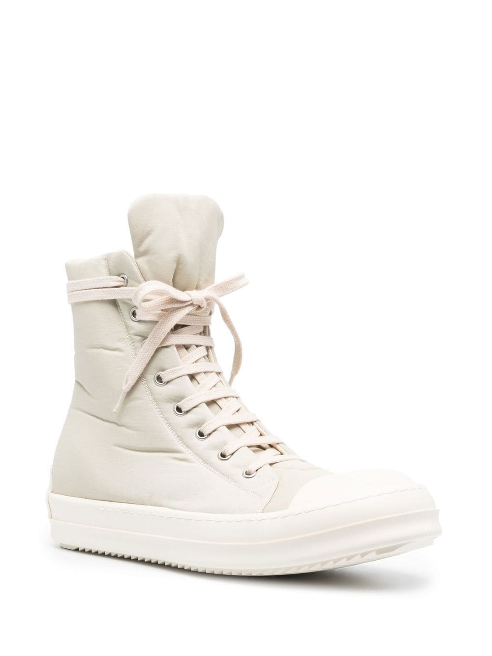 high-top lace-up sneakers - 2
