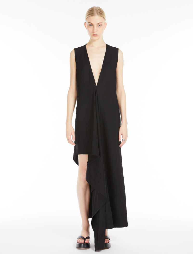 Long asymmetrical dress - RUNWAY - 3