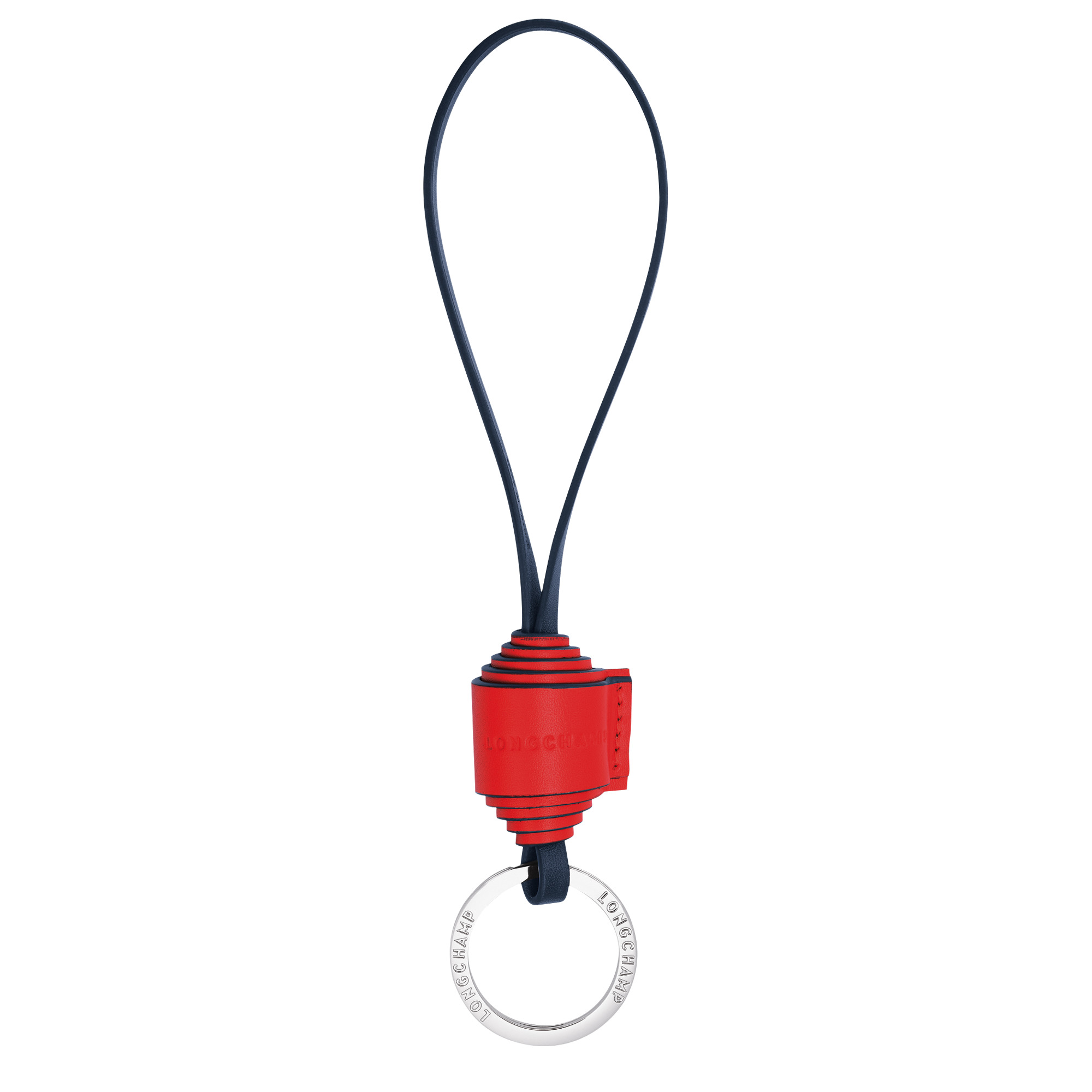 Fall/Winter 2023 Collection Key rings Red/Navy - Leather - 1