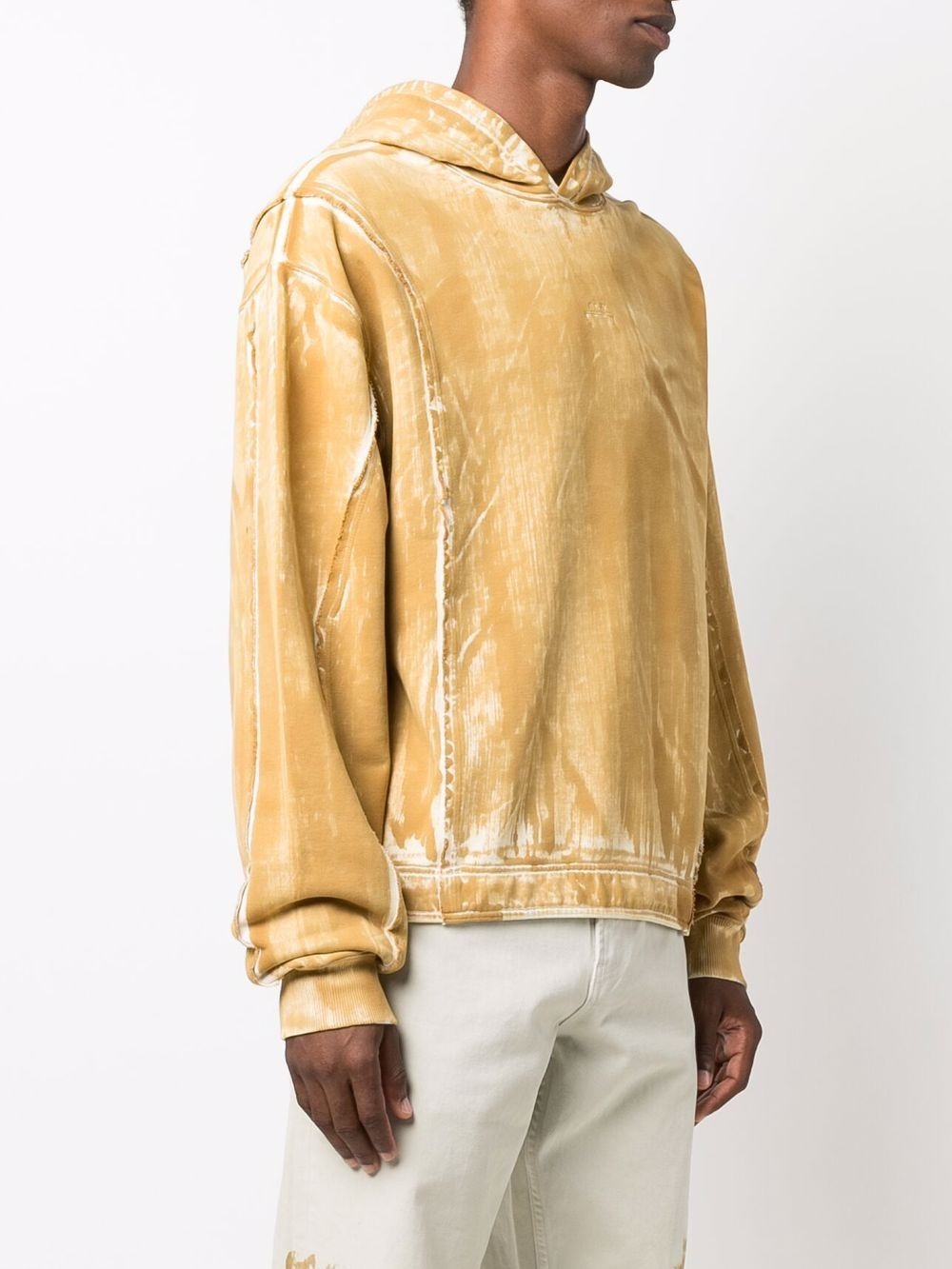 acid wash hoodie - 3