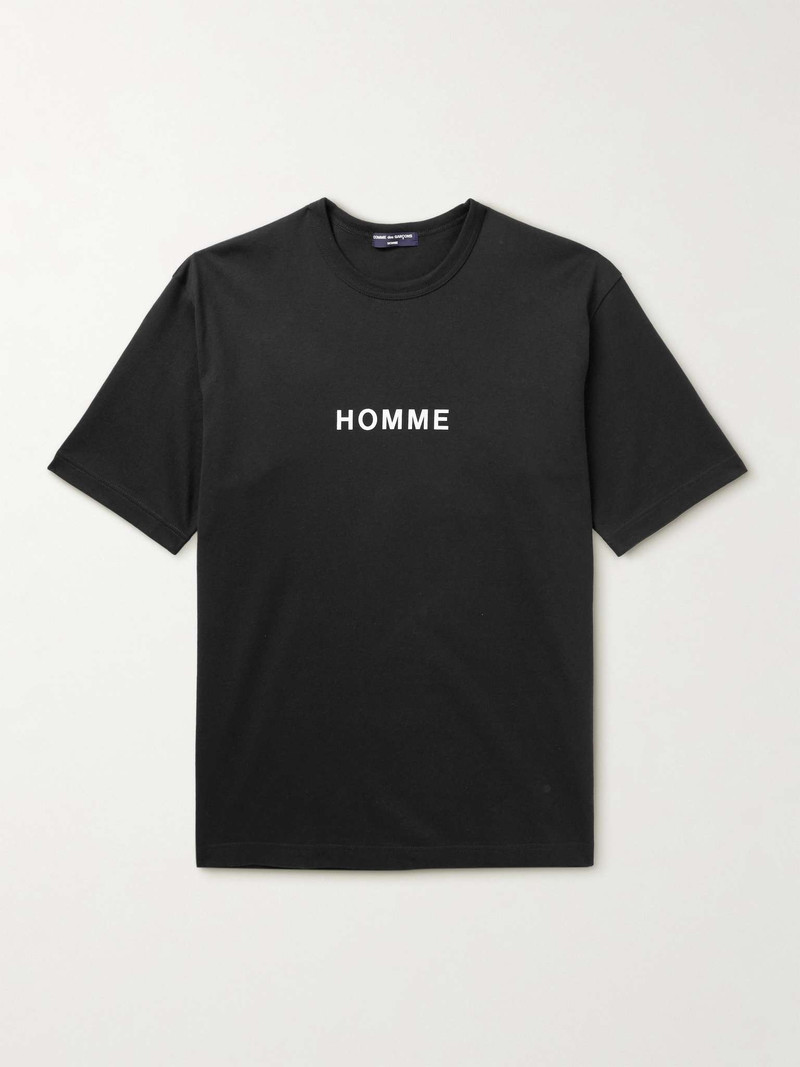 Logo-Print Cotton-Jersey T-Shirt - 1