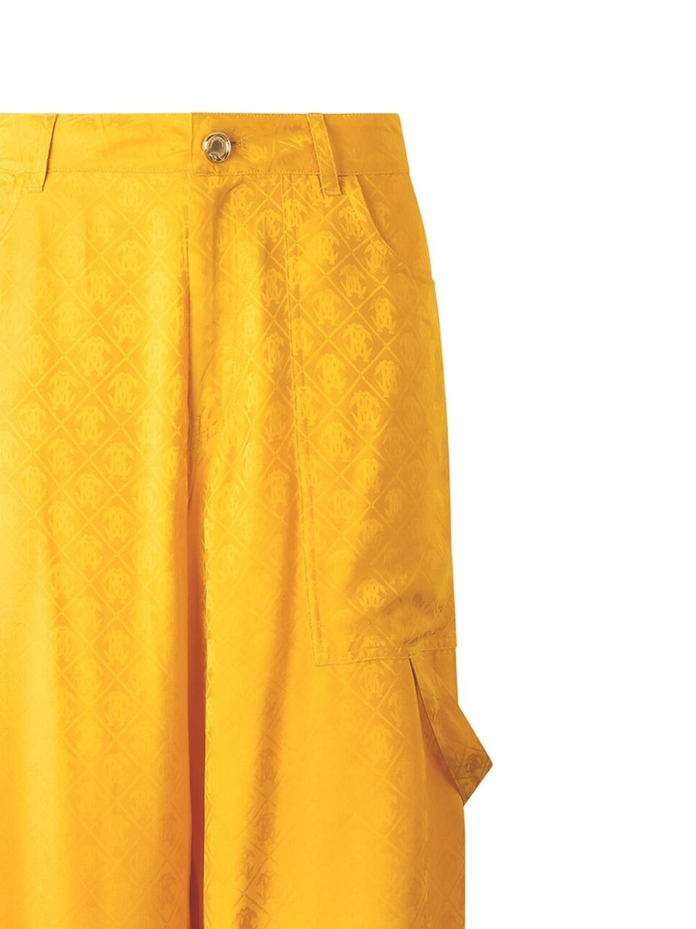 patterned cargo trousers - 7
