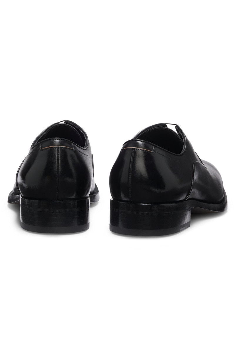 DERBY SHOES IN BURNISHED LEATHER 5