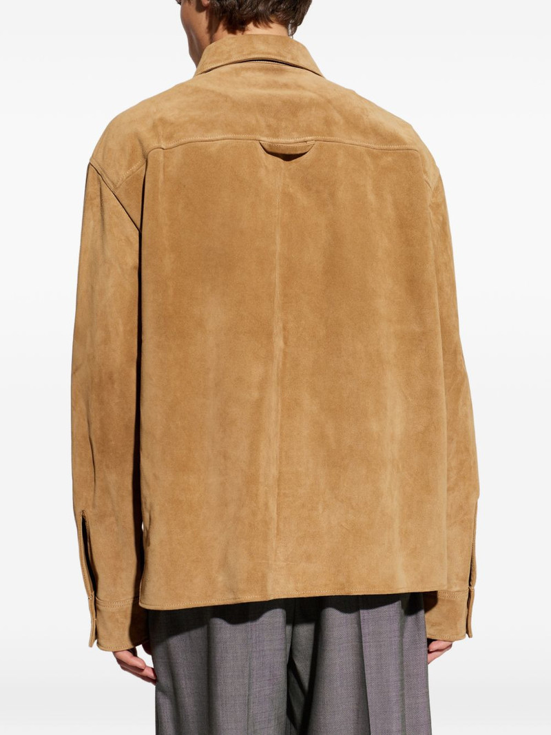 button leather shirt 4