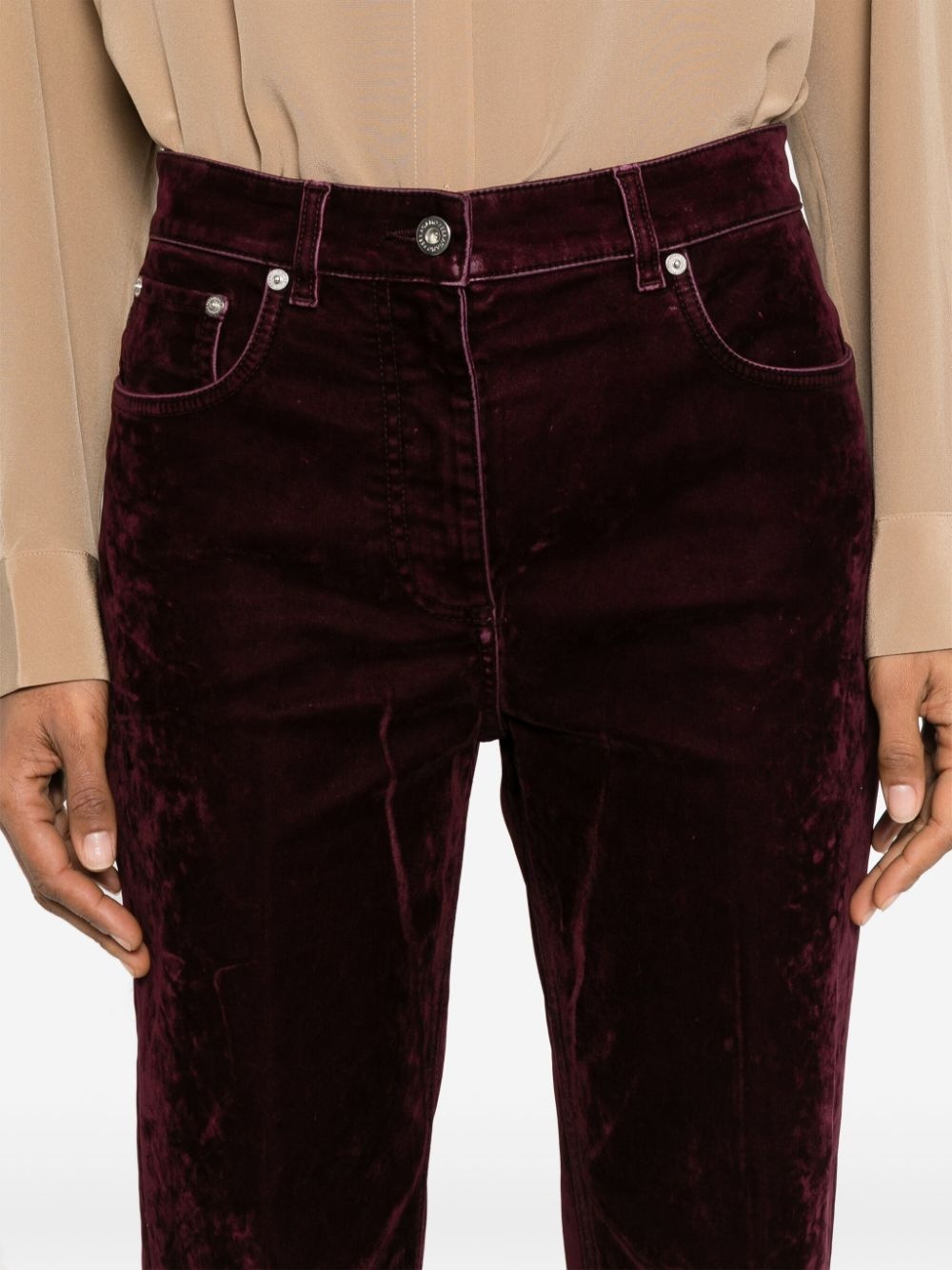 velvet trousers - 5
