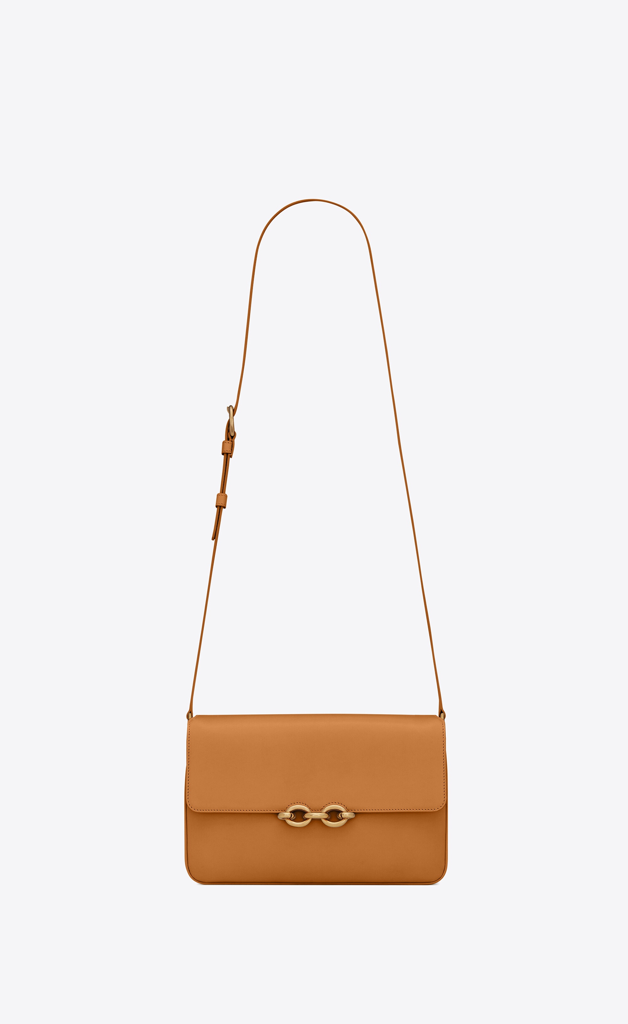 le maillon satchel in smooth leather - 1