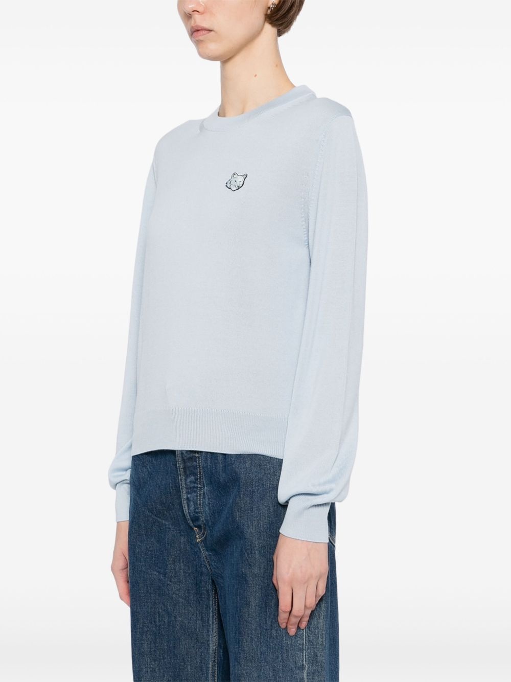 Bold Fox head patch top - 3