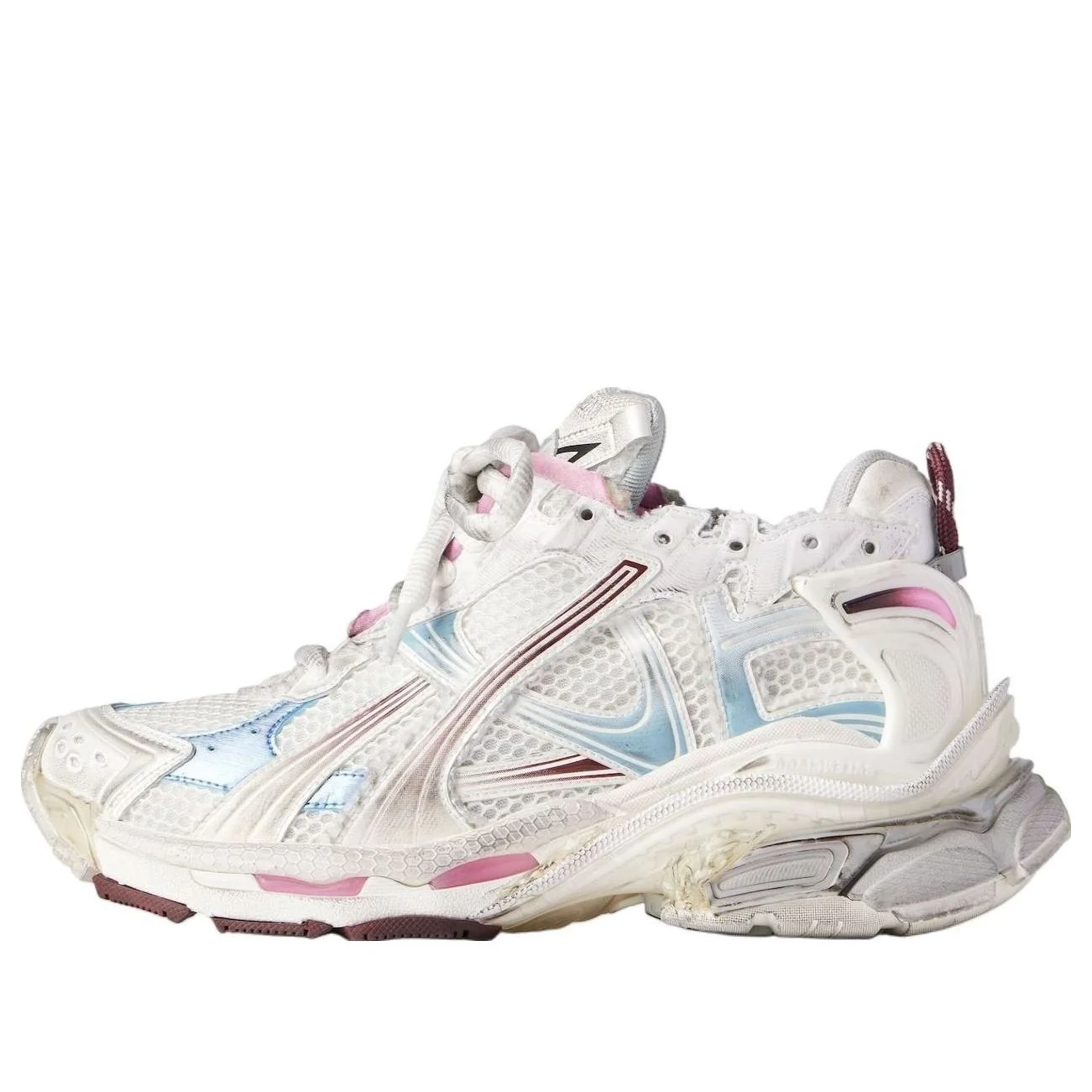 (WMNS) Balenciaga Runner Gradient 'White Pink Blue' 772767WRUNG9245 - 1