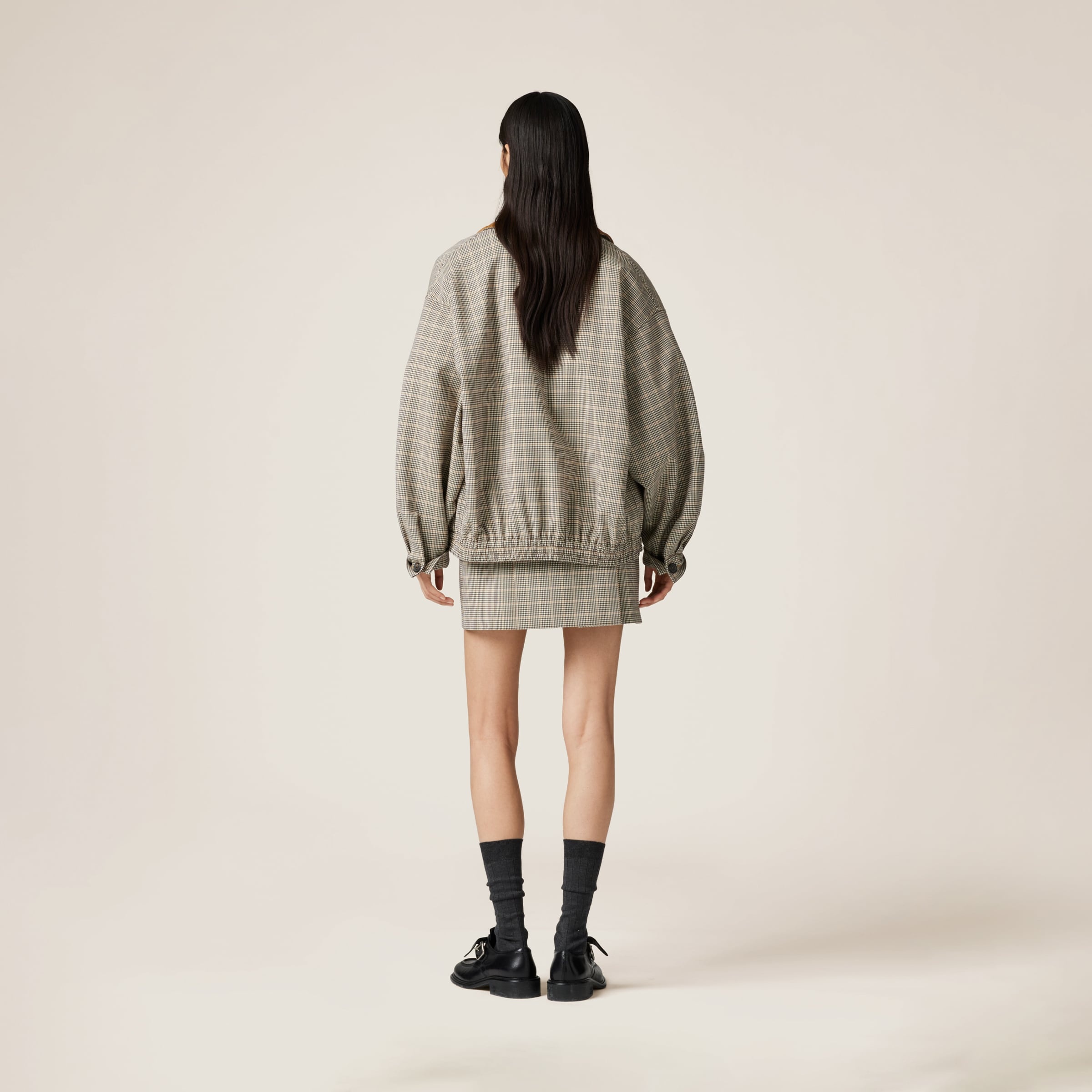 Checked miniskirt - 3