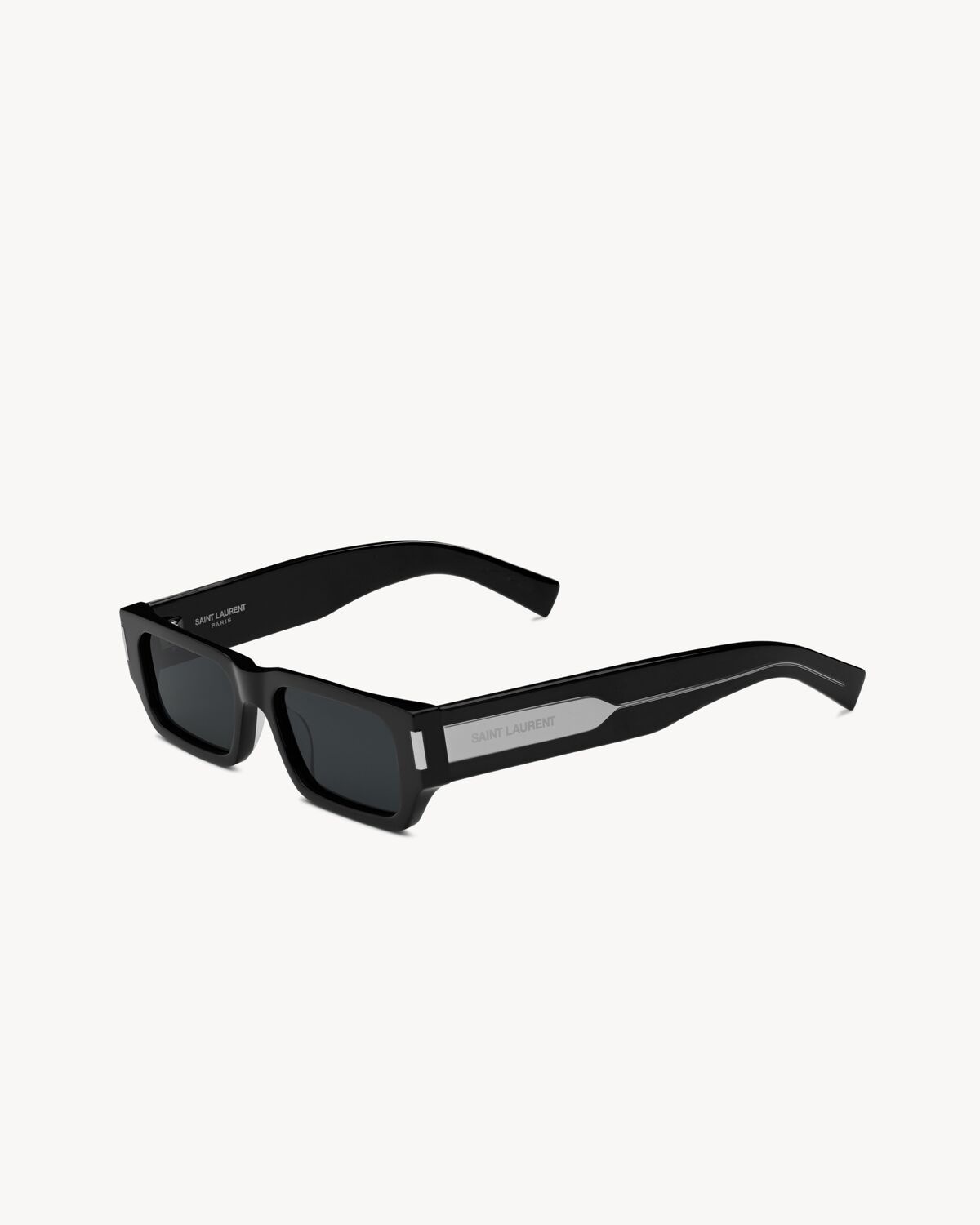 New Wave Rectangular-Frame Acetate Sunglasses - 1