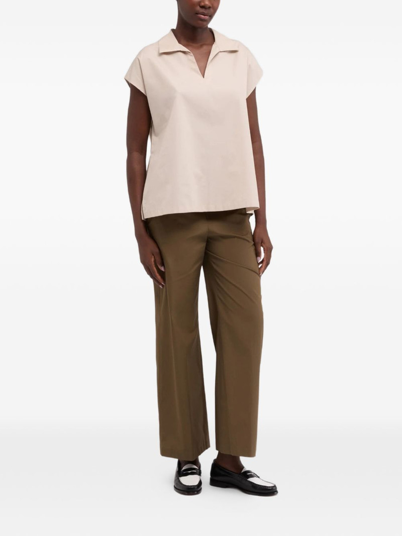 Aspesi elasticated cotton trousers outlook