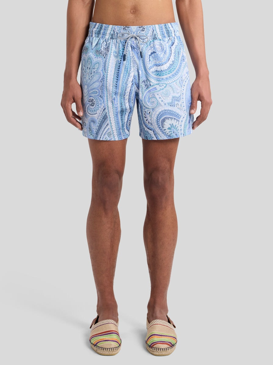 SWIMSUIT WITH PLACED FLORAL PRINT - 2