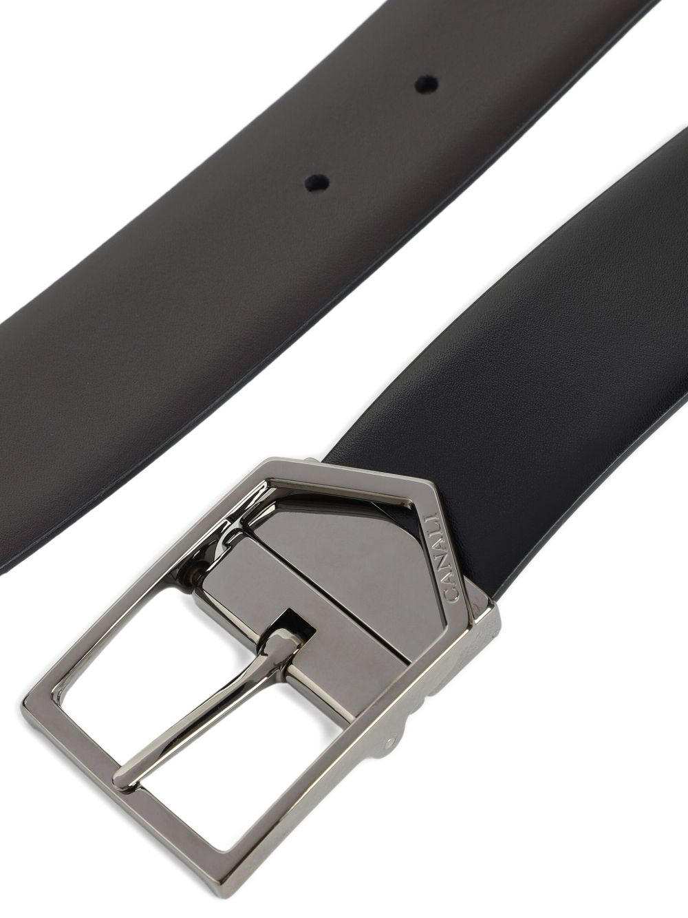 leather reversible belt - 2