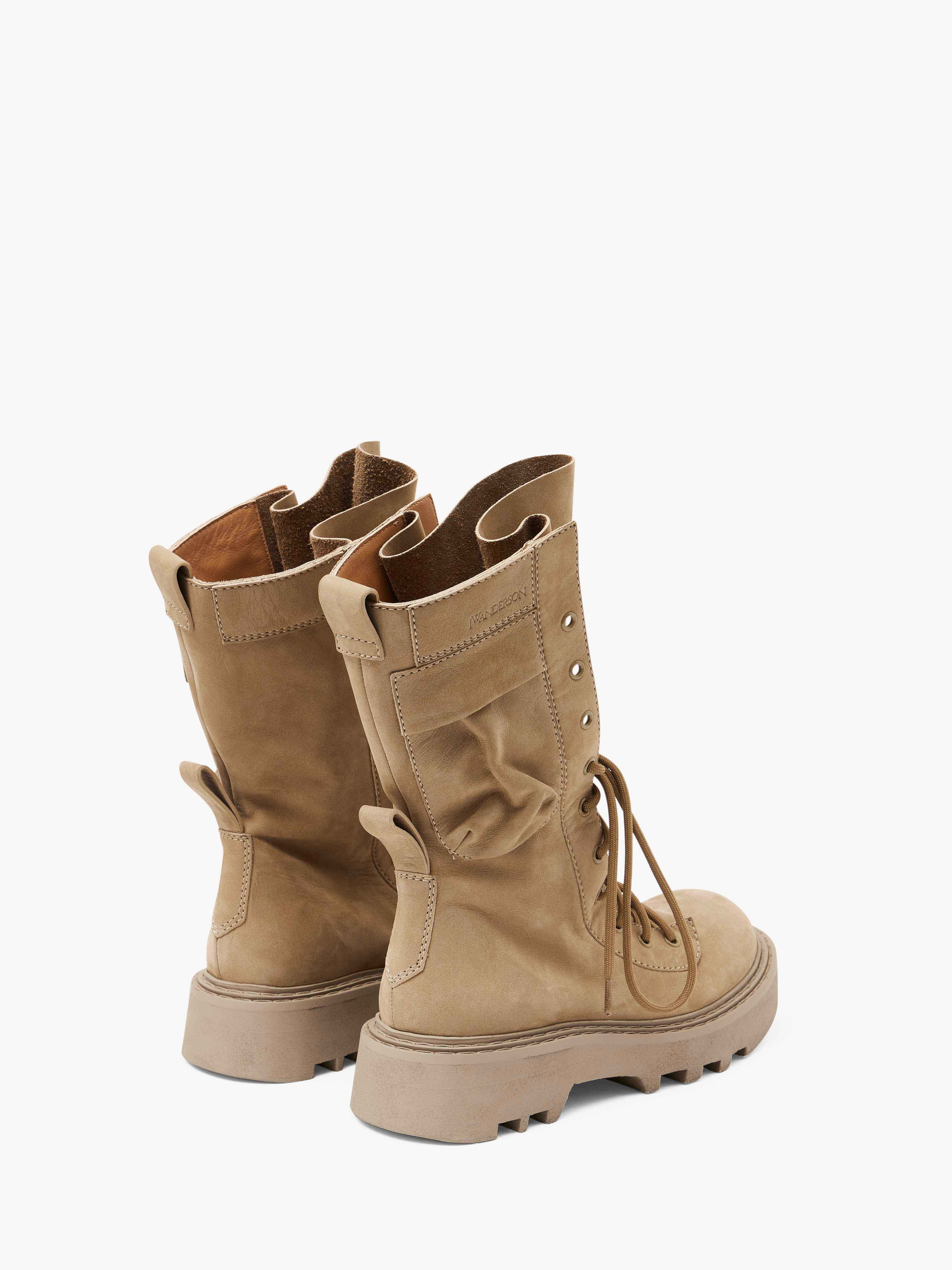 COMBAT LEATHER BOOTS - 3
