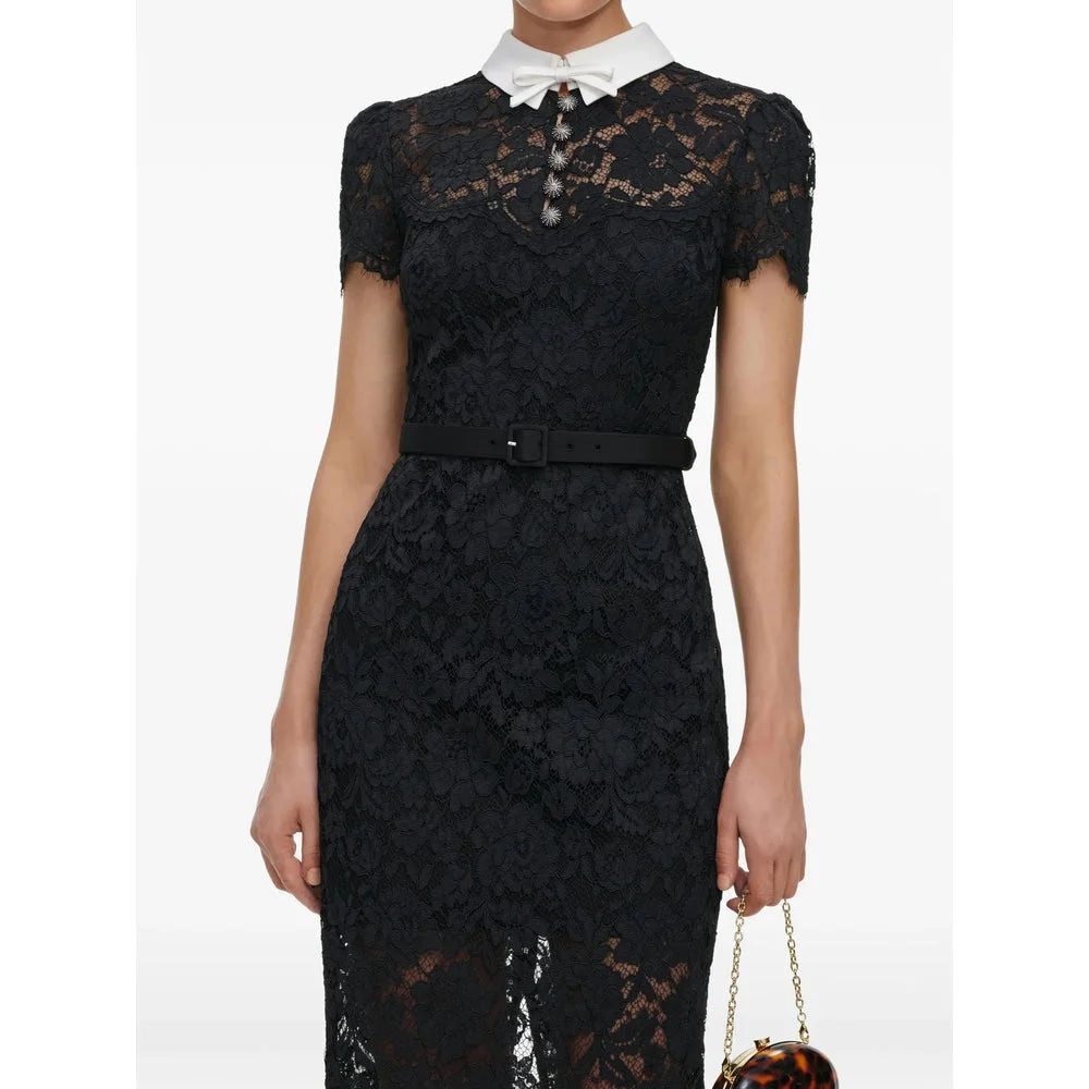 Self-Portrait Black Dresses - Day Dresses Women - 1