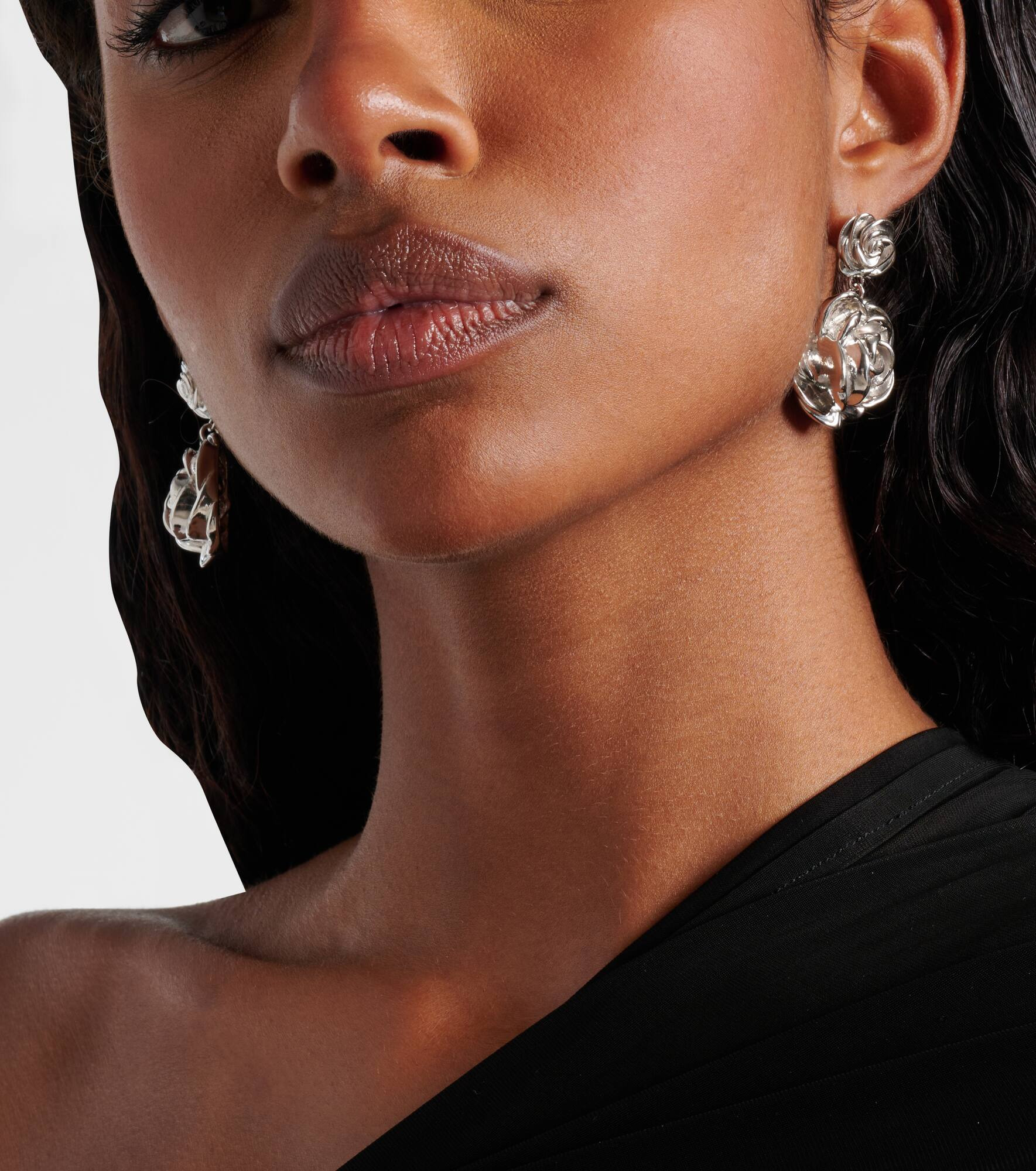 Floral earrings - 6