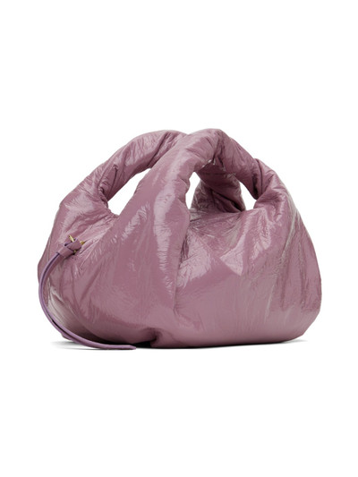 Dries Van Noten Purple Small Twist Bag outlook