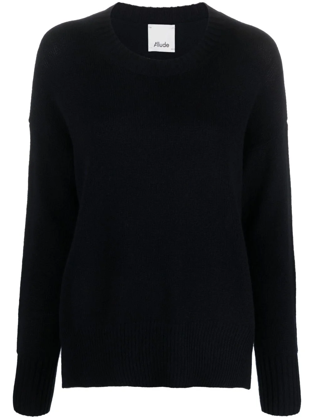 drop-shoulder ribbed jumper - 1