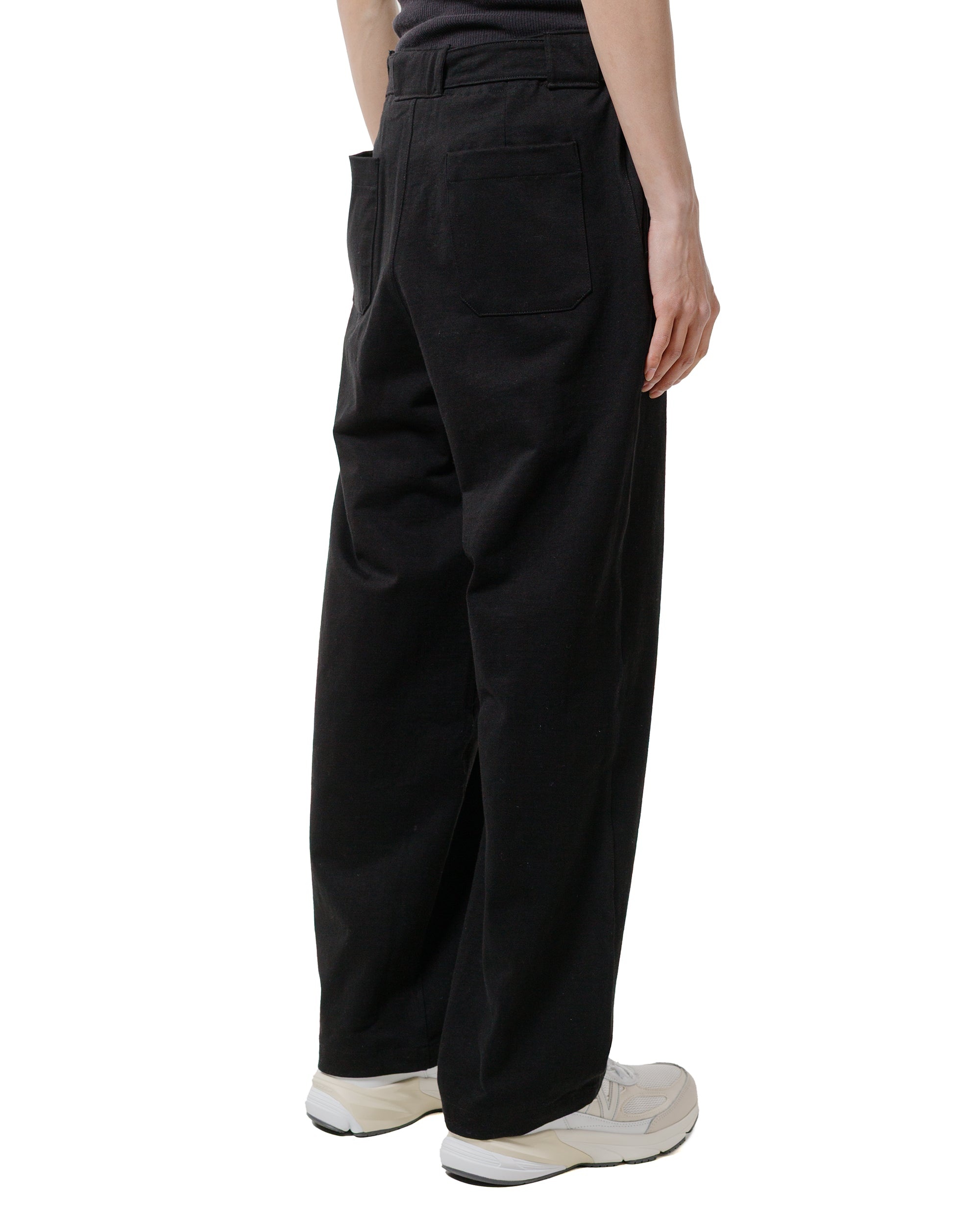 Belted Jersey Trouser Black - 3