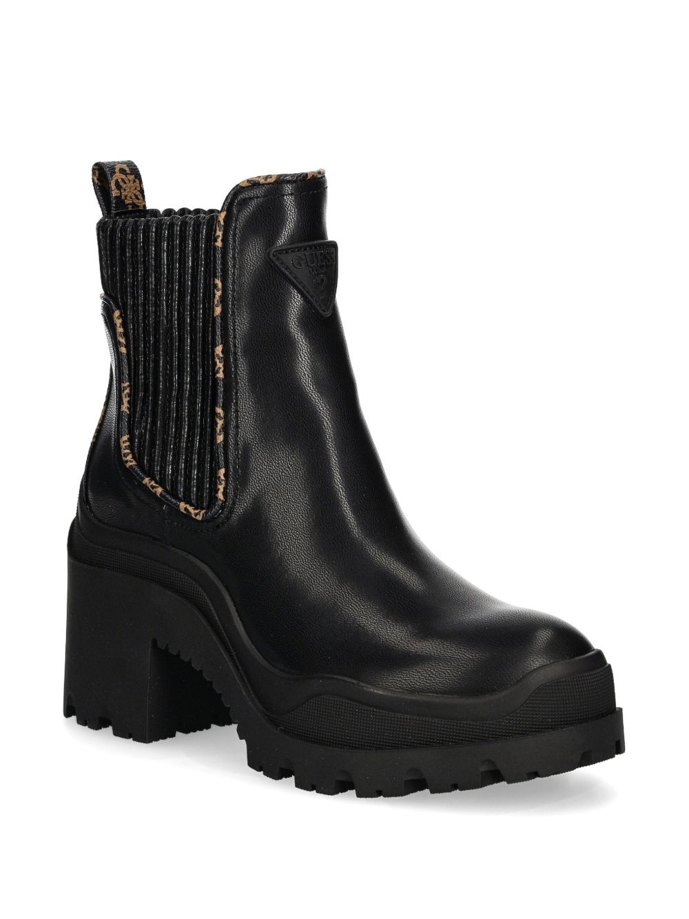 logo-print boots - 2