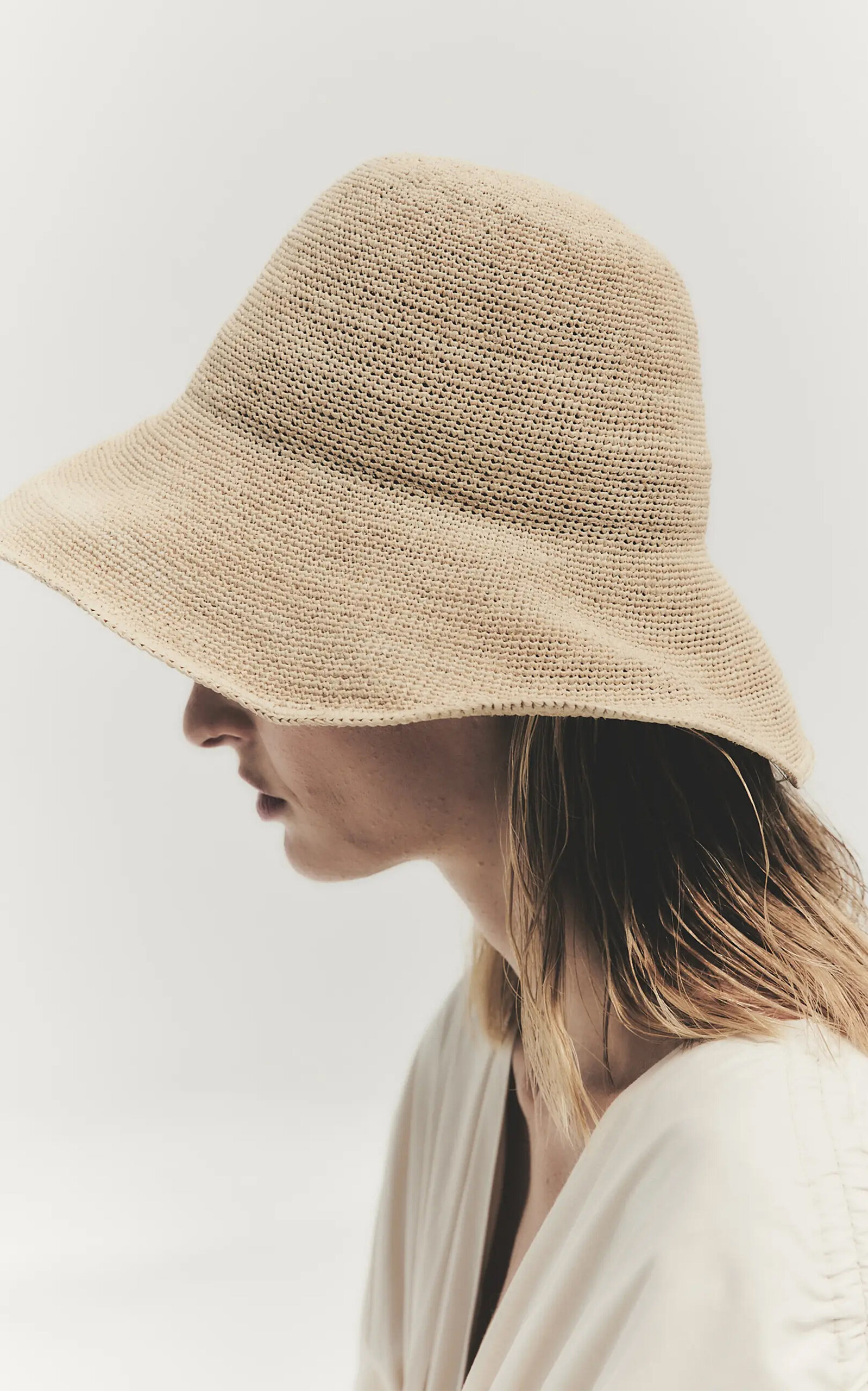 Teagan Raffia Hat neutral - 3