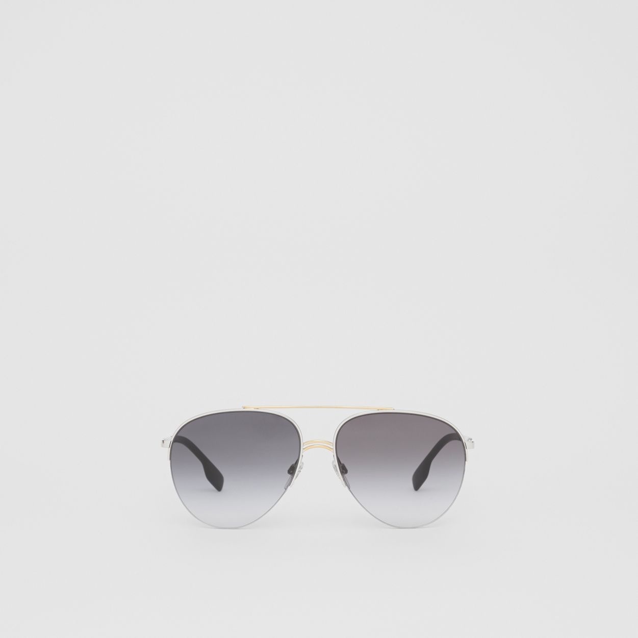 Top Bar Detail Pilot Sunglasses - 1