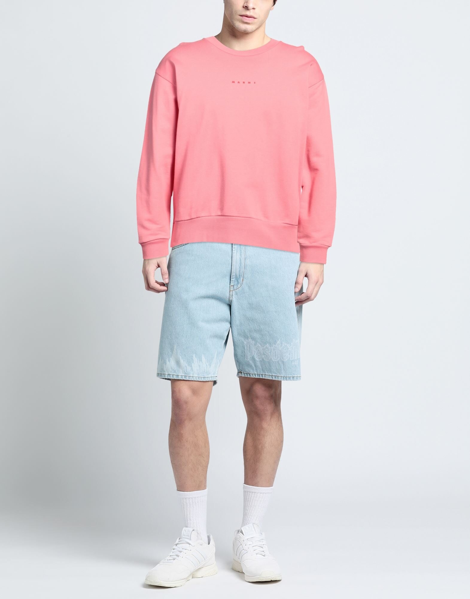 Pink Men's Sweatshirt - 2