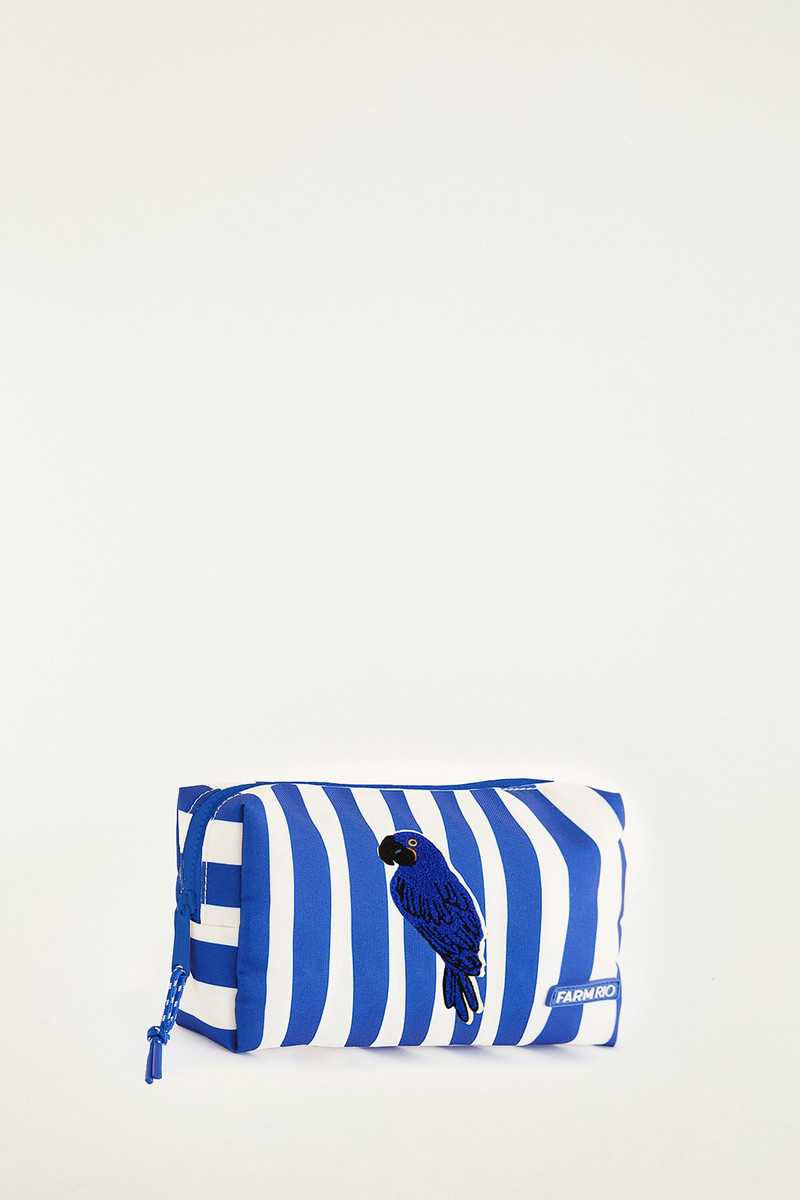 Blue Palermo Pouch Bag 1