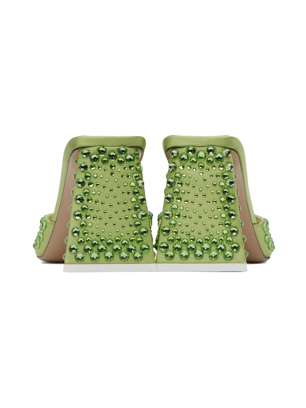 Green Mini Devon Mules - 2