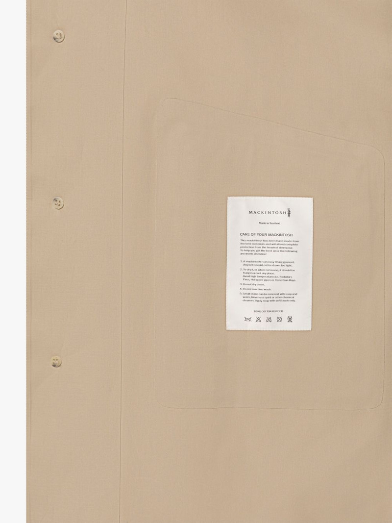 ST HONORE FAWN BONDED COTTON COAT 6