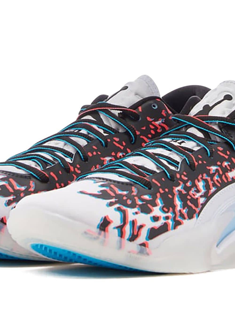 Zion 3 "3D - Football Grey/Black/Flash Crimson/Chlorine Blue" sneakers - 2