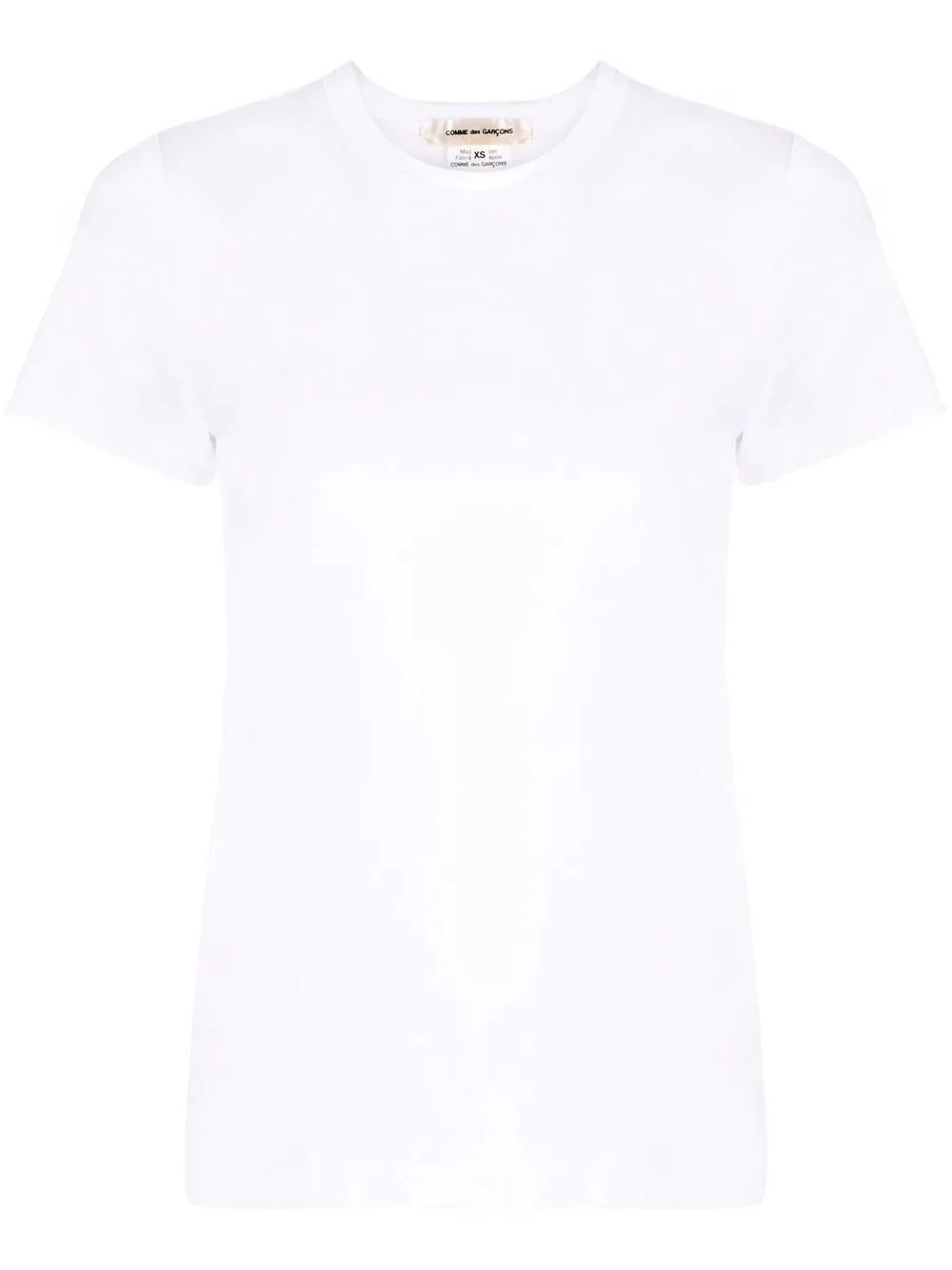 cut-out cotton T-shirt - 1