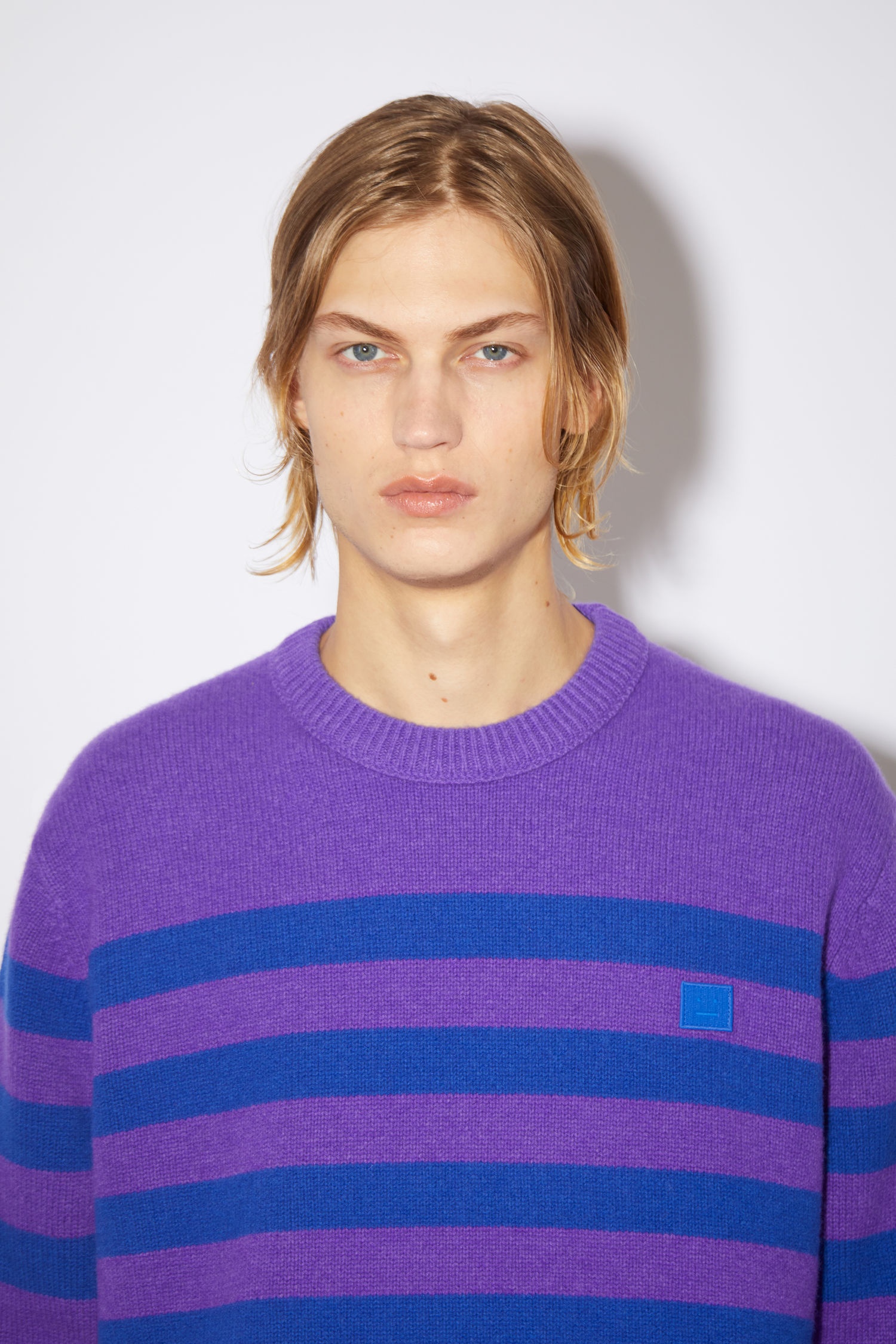 Striped sweater - Purple/blue - 5