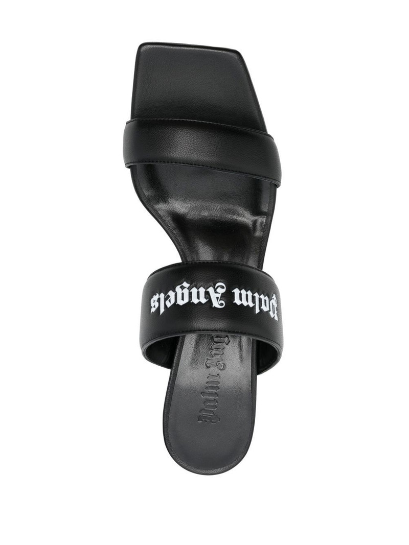 45mm logo band leather mules 4