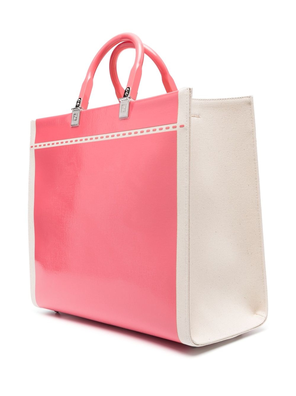 logo-print tote bag - 3