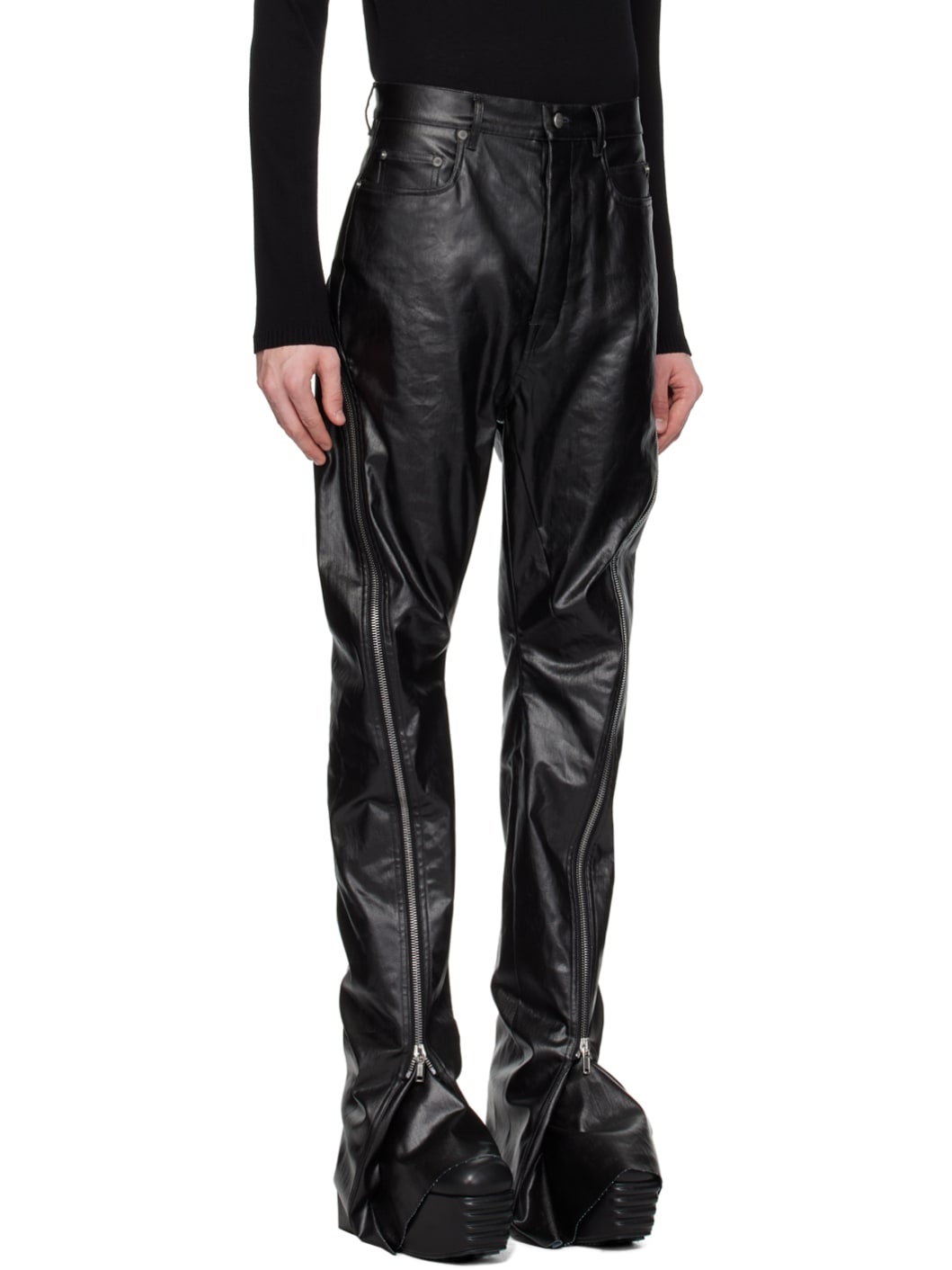 Black Bolan Banana Jeans - 2