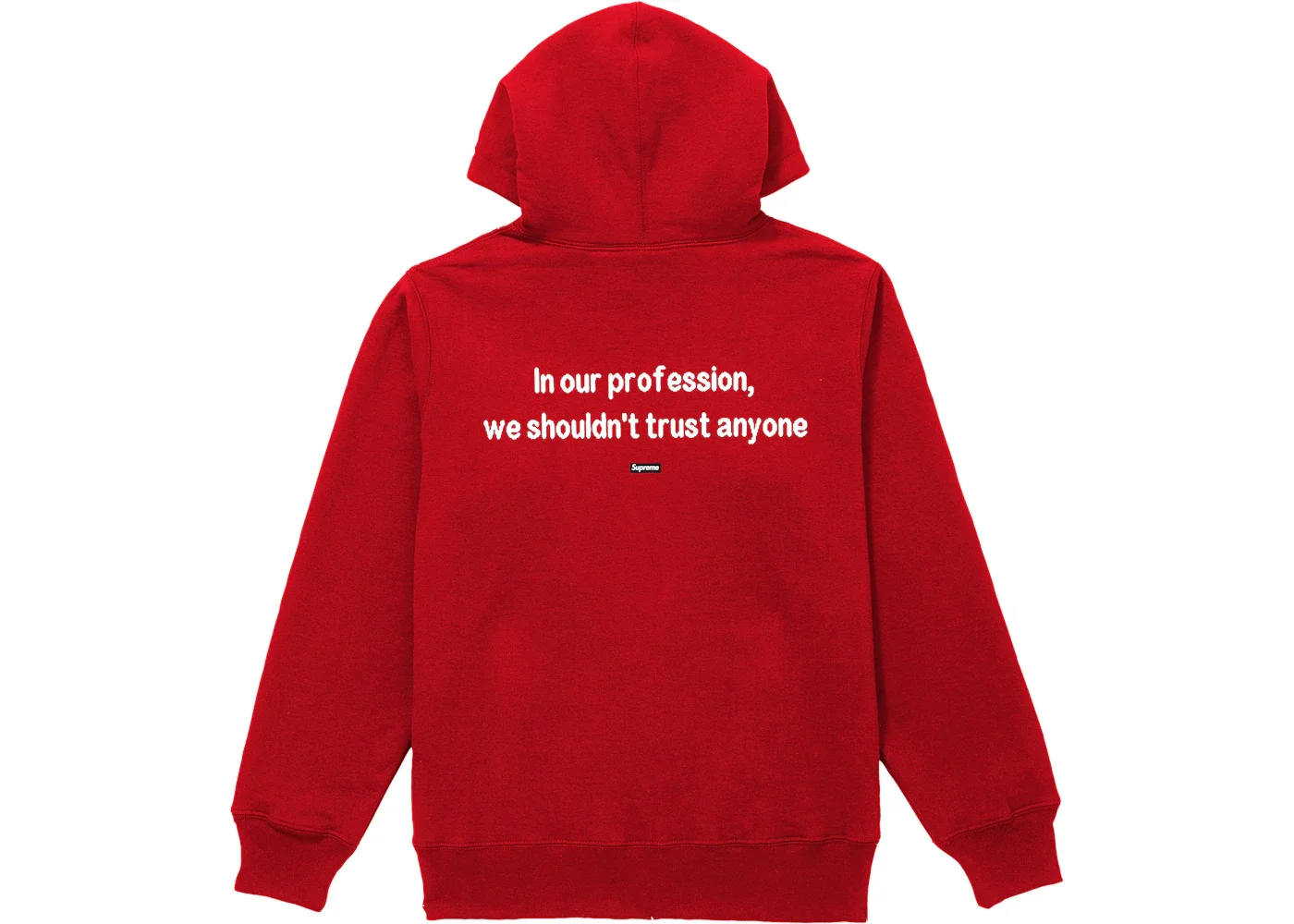 Supreme Supreme The Killer Hooded Sweatshirt Red - 4ee0362a-bd8a 