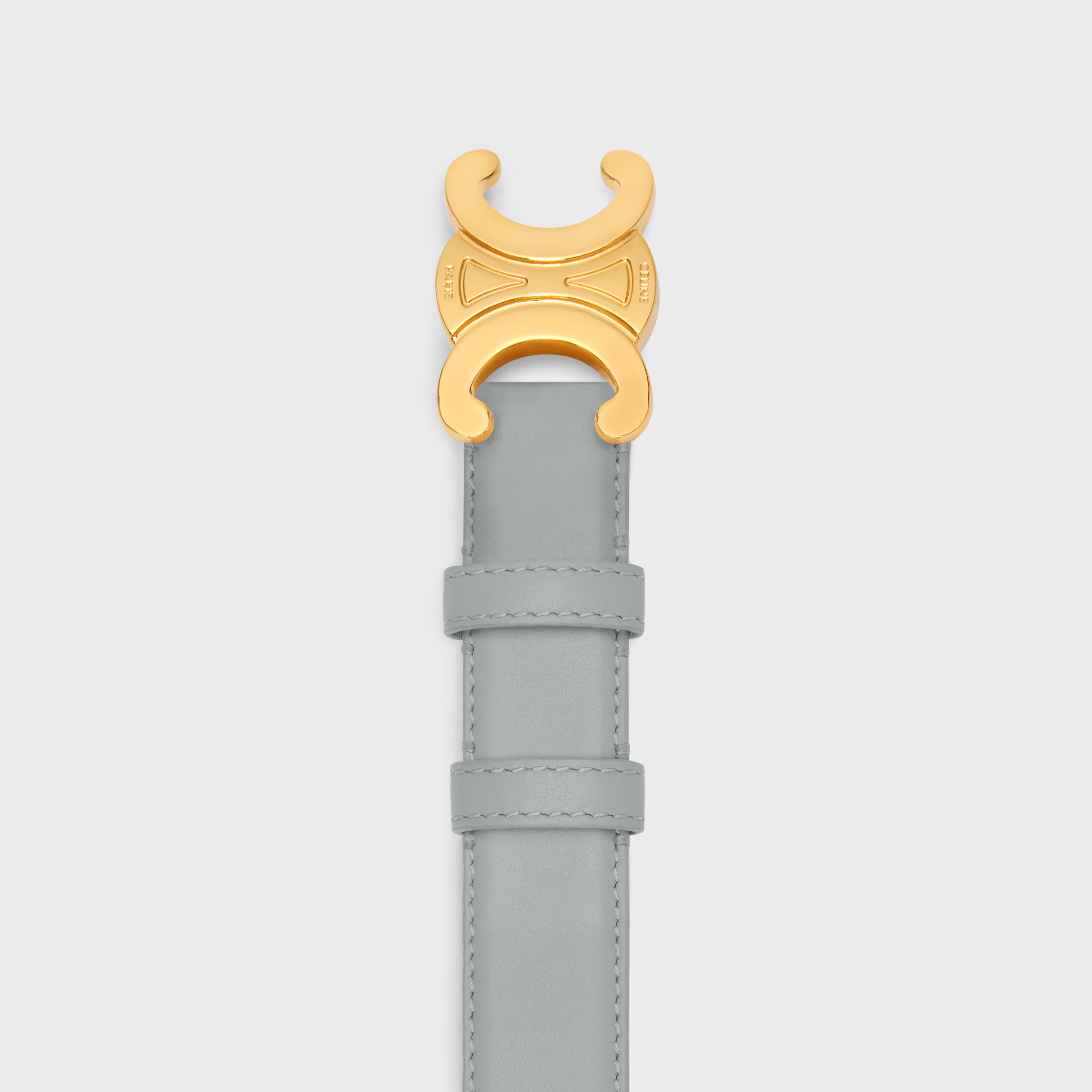 Medium Triomphe Belt in Taurillon Leather - 2