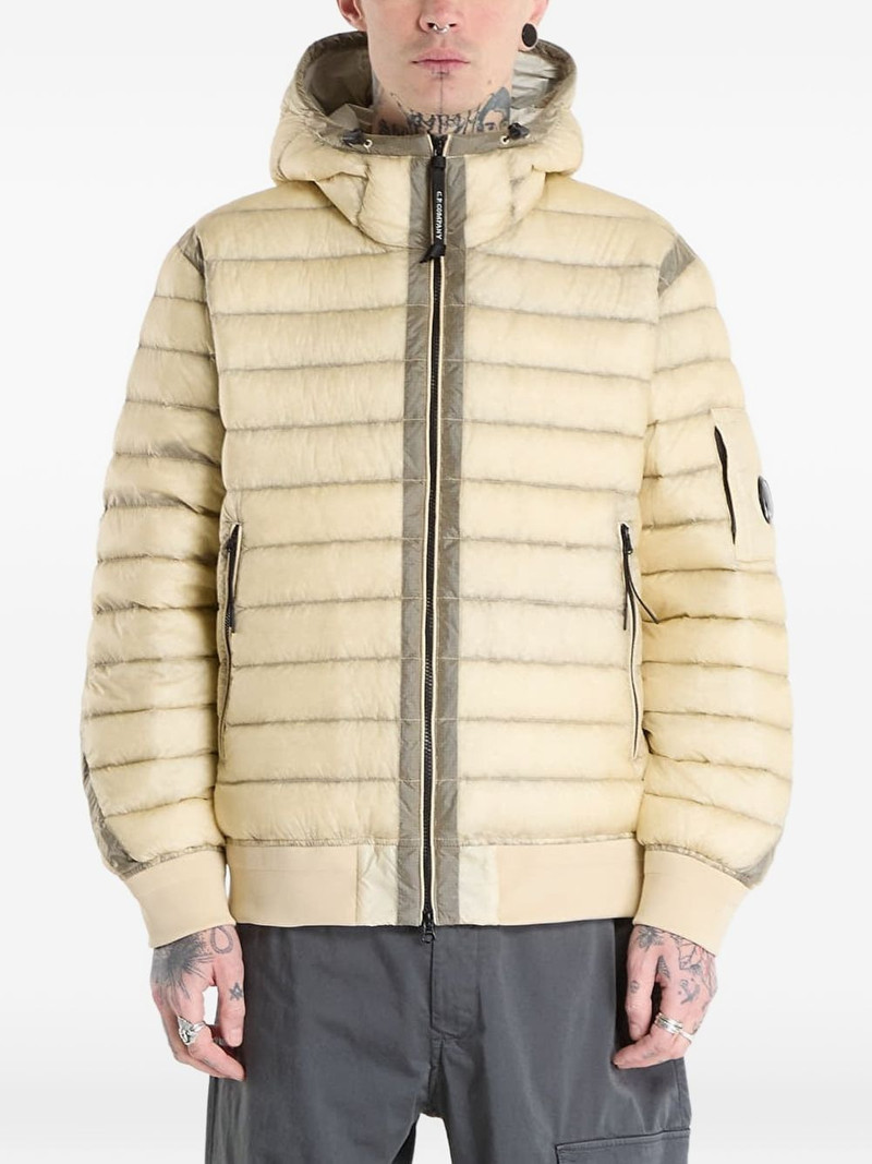 hooded puffer bomber jacket 1