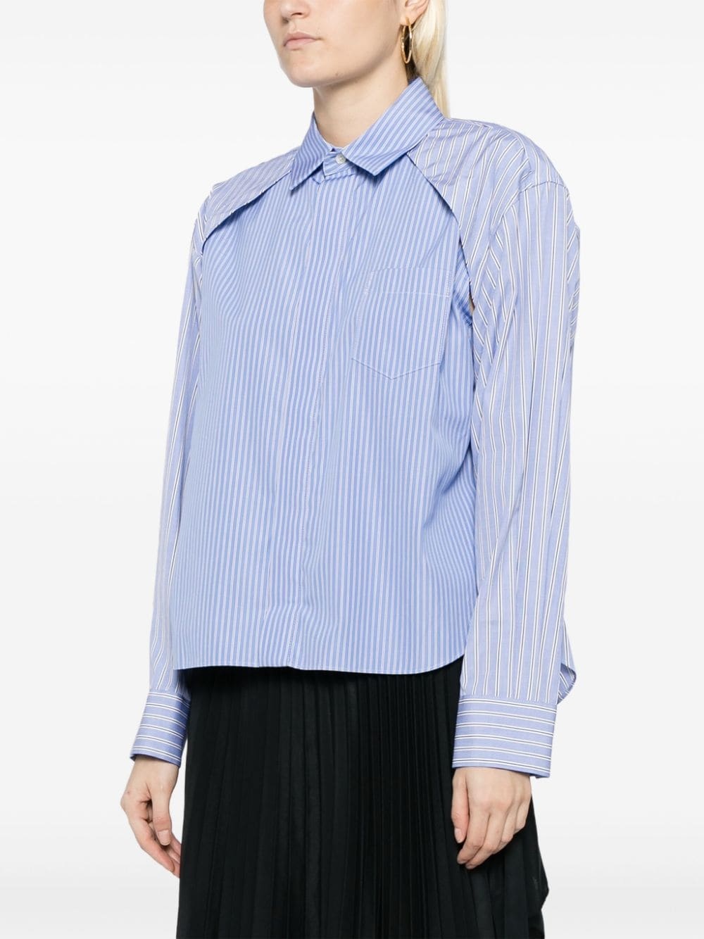 striped cotton shirt - 3