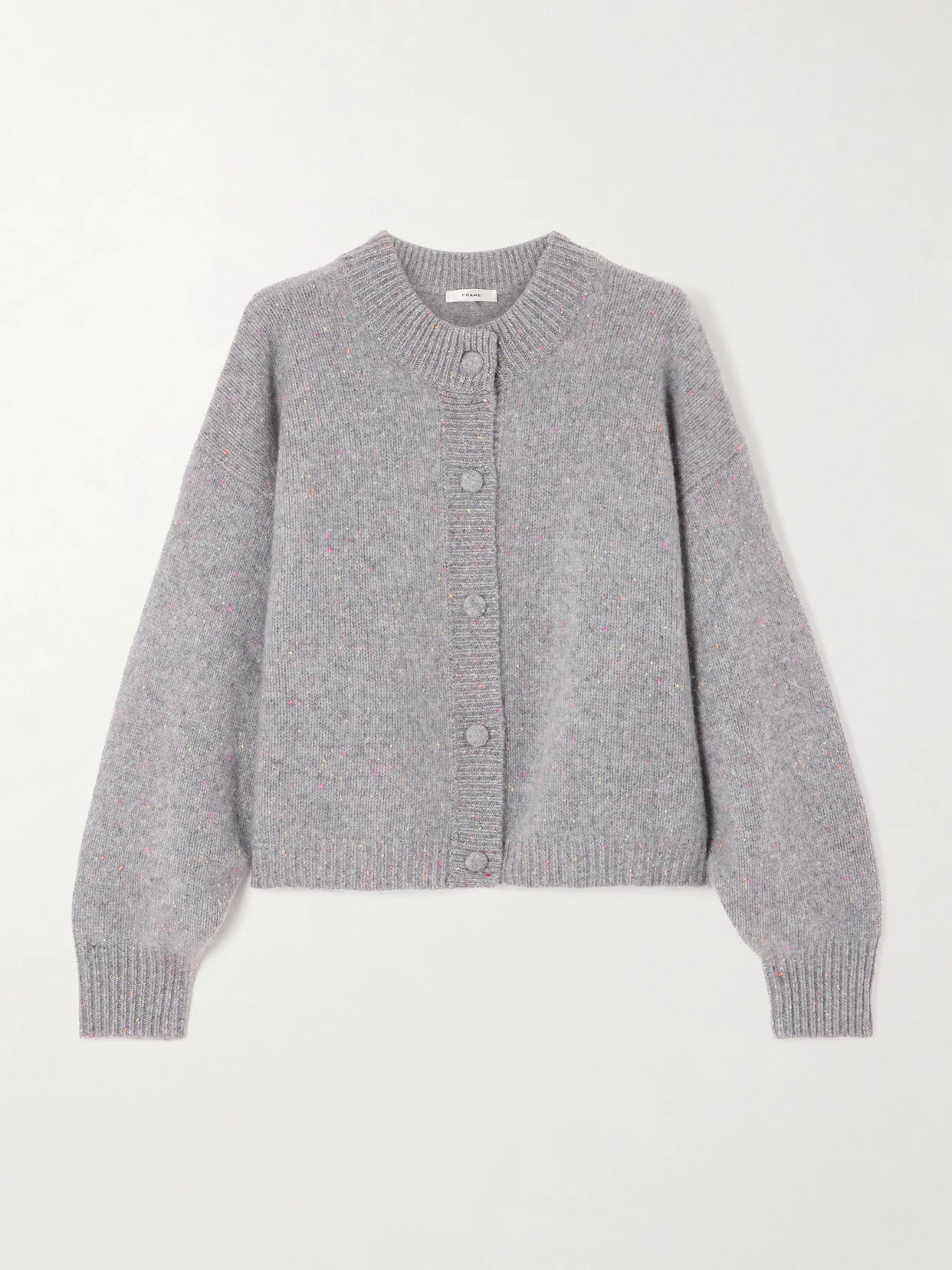 Fleck Cashmere Cardigan - 1