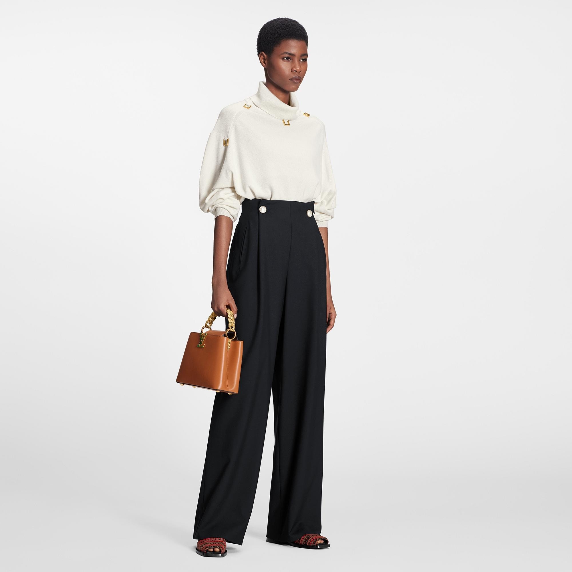 Wool Toile Dart Pants - 2
